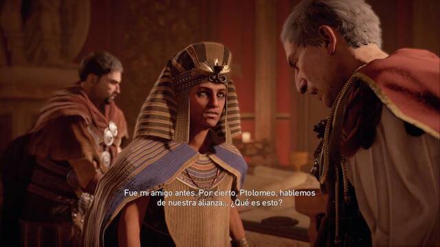 Assassin Creed Origins - Aya, espada de la diosa - Ptolomeo se nos ha adelantado