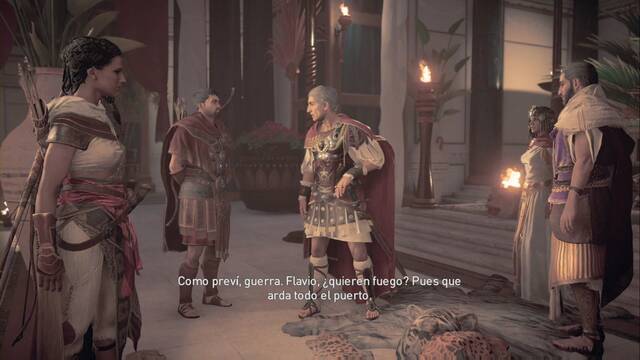 Assassin Creed Origins - Aya, espada de la diosa - César no se quedará quieto