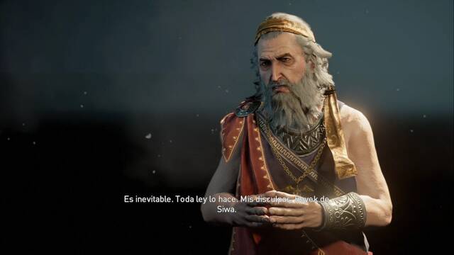 Assassin Creed Origins - La batalla del Nilo - Potino justifica sus actos