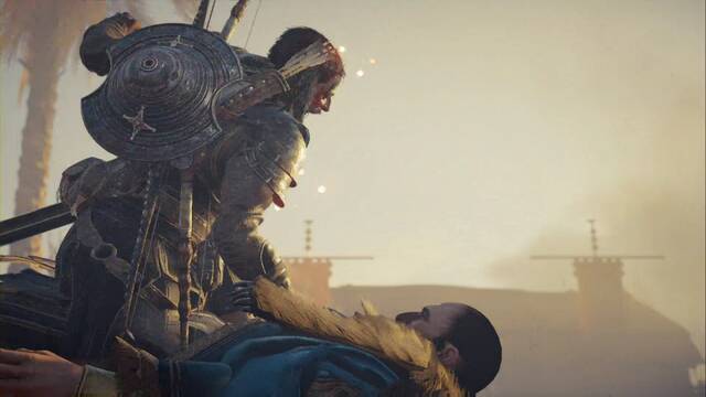 Assassin Creed Origins - La batalla del Nilo - Bayek, fuera de sí