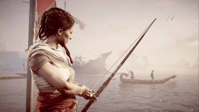 Assassin Creed Origins - La batalla del Nilo - Aya no mata a Ptolomeo