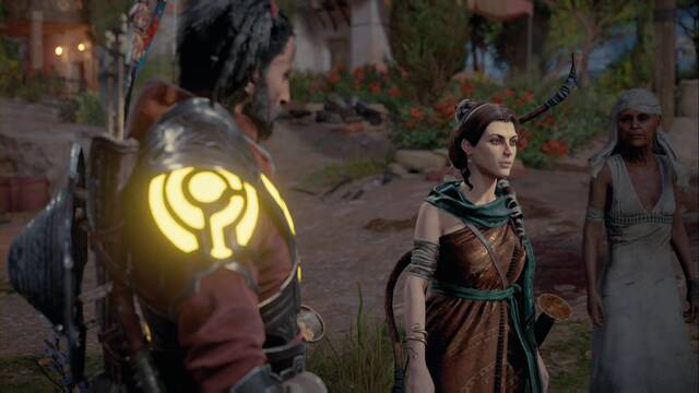Assassin Creed Origins - El pesado final - Praxila proteger a Nenet