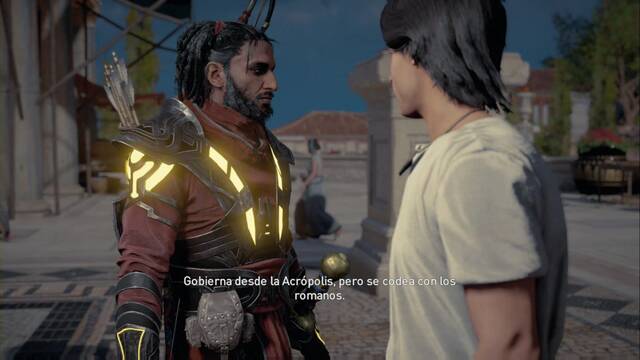 Assassin Creed Origins - El pesado final - Flavio est en la Acrpolis