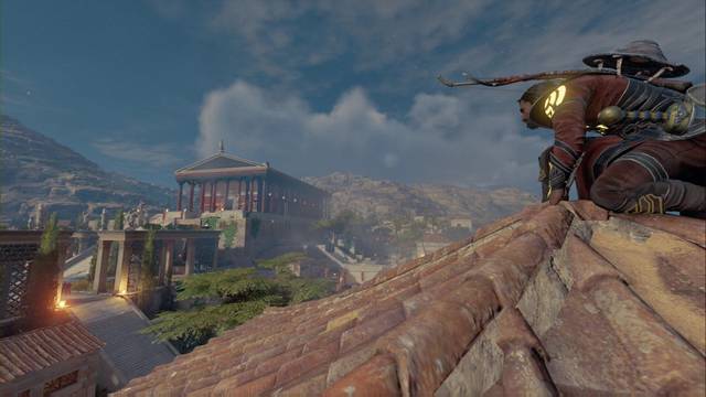 Assassin Creed Origins - El pesado final - Flavio no saldr con vida de la Acrpolis