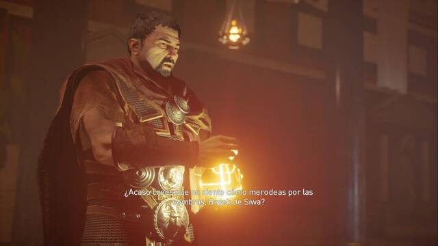 Assassin Creed Origins - El pesado final - Flavio tiene el Fruto en sus manos