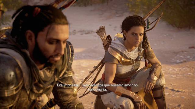 Assassin Creed Origins - El ltimo medjay - Aya ya estaba resignada