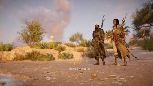 Assassin Creed Origins - El ltimo medjay - Nacen los Ocultos, precursores de los Asesinos