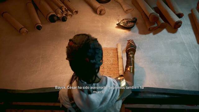 Assassin Creed Origins - La caída de un Imperio y el alzamiento de otro - Aya escribe a Bayek