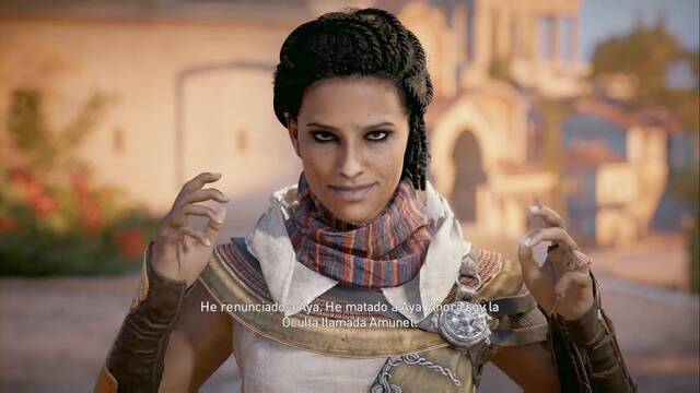 Assassin Creed Origins - La caída de un Imperio y el alzamiento de otro - Aya se convierte en Amunet, leyenda entre los Asesinos
