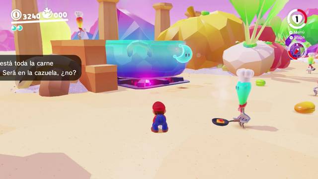 Super Mario Odyssey - Reino de los Fogones - Energiluna 16