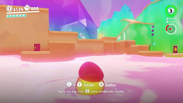 Super Mario Odyssey - Reino de los Fogones - Energiluna 34 - Puerta