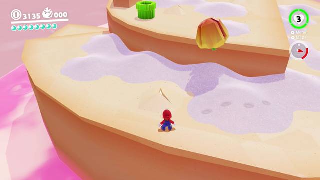 Super Mario Odyssey - Reino de los Fogones - Energiluna 22 - Grieta