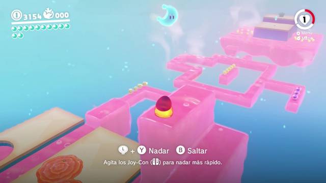 Super Mario Odyssey - Reino de los Fogones - Energilunas 40 y 39 - Energiluna 40