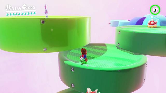 Super Mario Odyssey - Reino de los Fogones - Energilunas 46 y 45 - Clave de sol