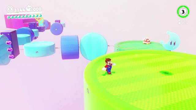 Super Mario Odyssey - Reino de los Fogones - Energilunas 46 y 45 - Energiluna 46