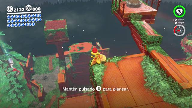 Super Mario Odyssey - Reino de los Fogones - Energiluna 47 - Mirador