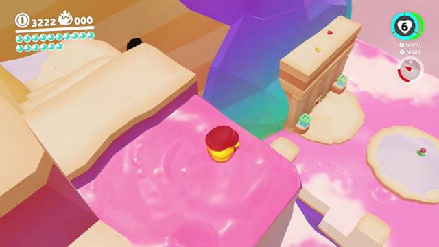 Super Mario Odyssey - Reino de Los Fogones - Energiluna 32 - Faroles