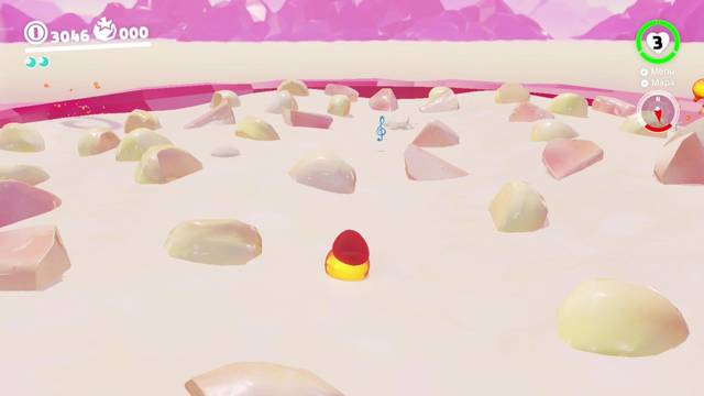 Super Mario Odyssey - Reino de los Fogones - Energiluna 36 - Clave de sol