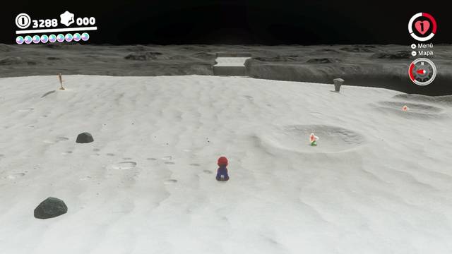 Super Mario Odyssey - Reino Luna - Energiluna 6 - Flor