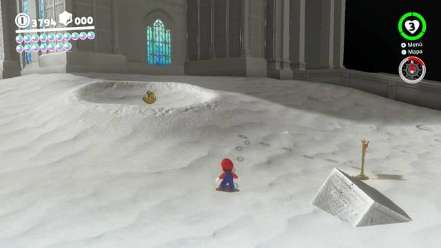 Super Mario Odyssey - Reino Luna - Energiluna 17 - Esquirlas de Energiluna