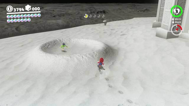 Super Mario Odyssey - Reino Luna - Energiluna 17 - Rana