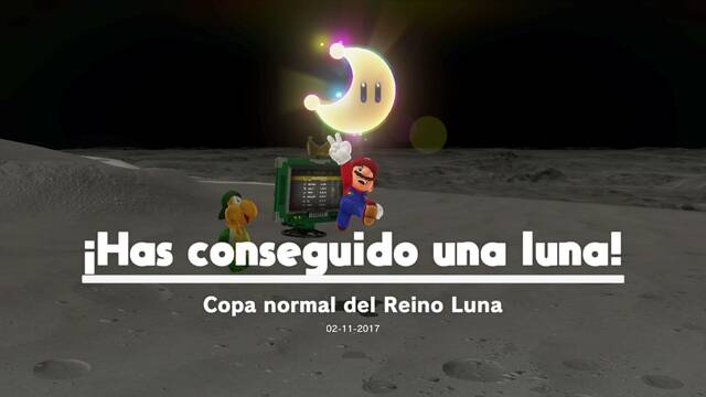 Super Mario Odyssey - Reino Luna - Energiluna 22