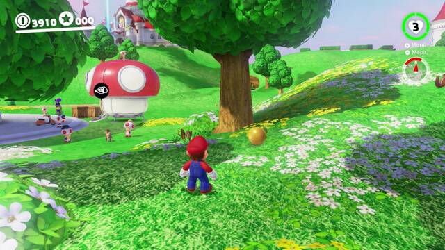 Super Mario Odyssey - Reino Champin - Energilunas 4, 5, 6 y 7 - Semilla 1