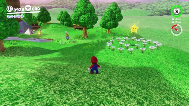 Super Mario Odyssey - Reino Champin - Energiluna 9 - Espantapjaros