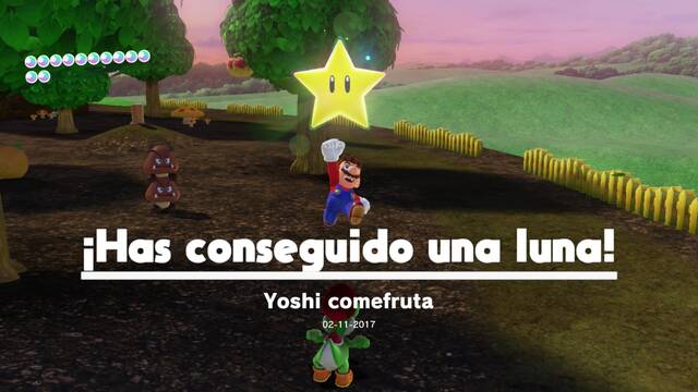 Super Mario Odyssey - Reino Champin - Energilunas 13, 14 y 15 - Energiluna 13