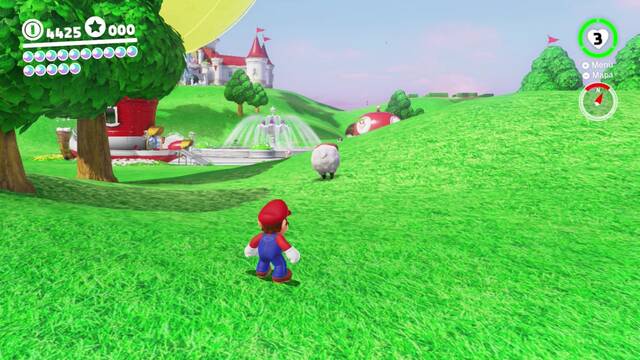 Super Mario Odyssey - Reino Champin - Energiluna 12 - Oveja 2