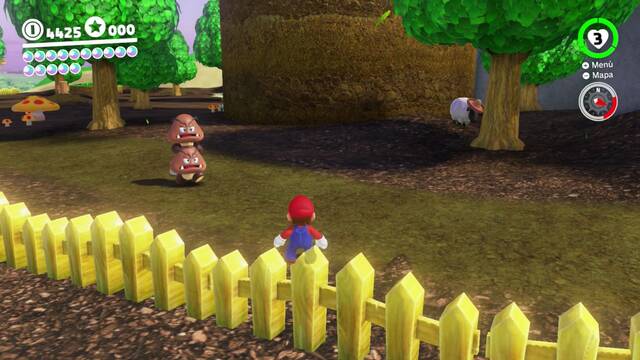 Super Mario Odyssey - Reino Champin - Energiluna 12 - Oveja 5
