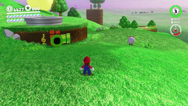 Super Mario Odyssey - Reino Champin - Energiluna 12 - Oveja 6