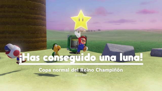 Super Mario Odyssey - Reino Champin - Energilunas 21 y 22 - Energiluna 22