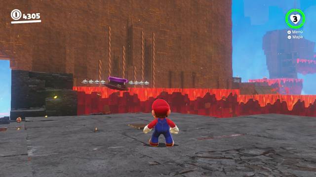 Super Mario Odyssey - Cara más oculta de la luna - Energiluna 1 - Primera zona