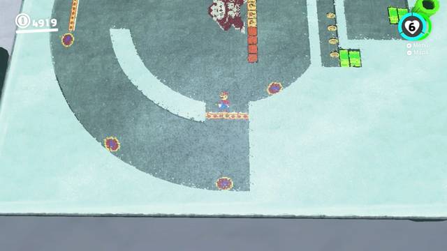 Super Mario Odyssey - Cara más oculta de la luna - Energiluna 1 - Zona de Donkey Kong