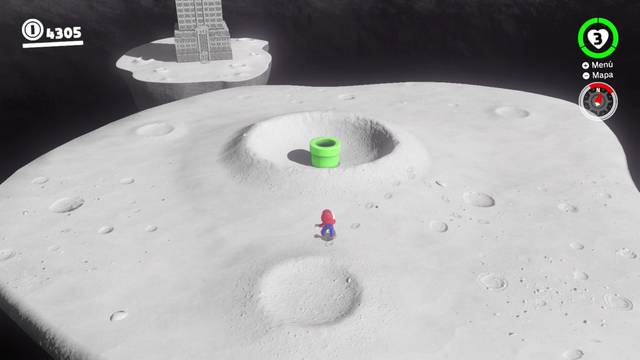 Super Mario Odyssey - Cara más oculta de la luna - Energiluna 1 - Tuberías