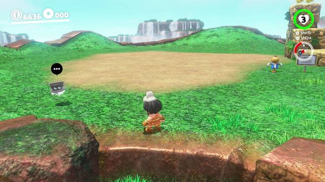 Super Mario Odyssey - Reino de las Cataratas - Energiluna 23 - Cappy