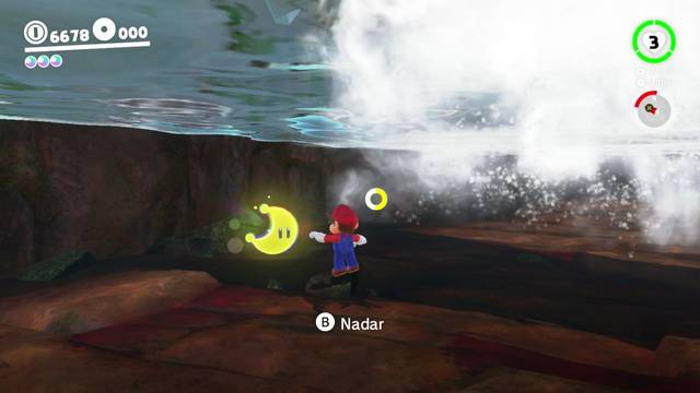Super Mario Odyssey - Reino de las Cataratas - Energiluna 26