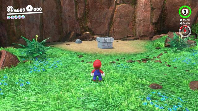 Super Mario Odyssey - Reino de las Cataratas - Energilunas 40 y 39 - Prueba