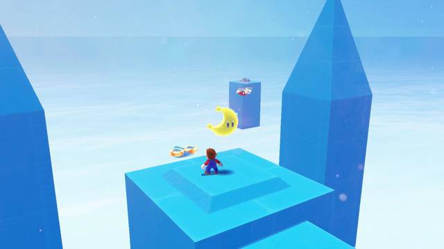 Super Mario Odyssey - Reino de las Cataratas - Energilunas 40 y 39 - Energiluna 40