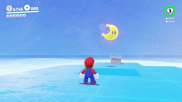 Super Mario Odyssey - Reino de las Cataratas - Energilunas 40 y 39 - Energiluna 39