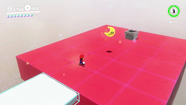 Super Mario Odyssey - Reino de las Cataratas - Energilunas 38 y 37 - Energiluna 37