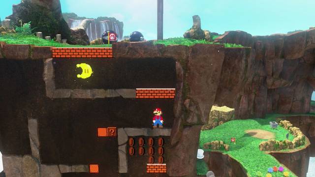 Super Mario Odyssey - Reino de las Cataratas - Energilunas 35 - Energiluna 35