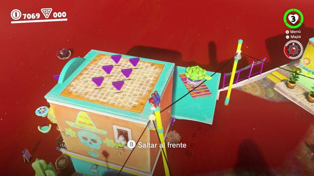 Super Mario Odyssey - Reino de las Arenas - Monedas moradas Zona del poblado - Monedas moradas 6 11