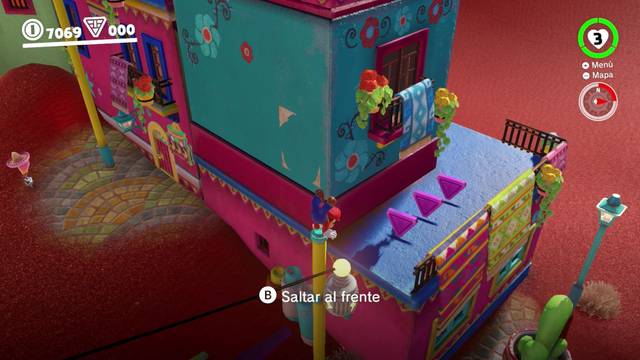 Super Mario Odyssey - Reino de las Arenas - Monedas moradas Zona del poblado - Monedas moradas 16 18