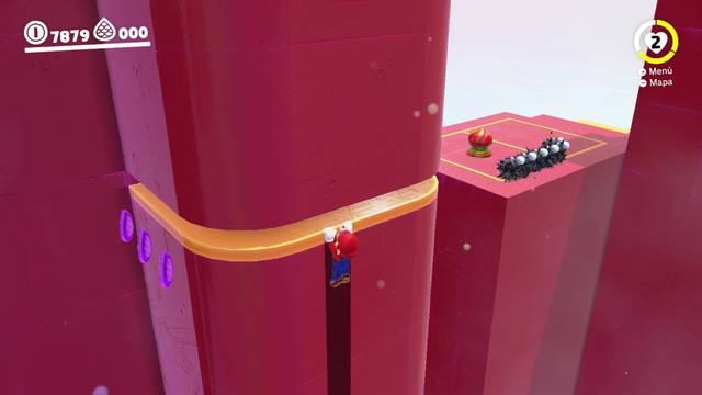 Super Mario Odyssey - Reino del Lago - Monedas moradas Lago principal - Monedas moradas 48 50