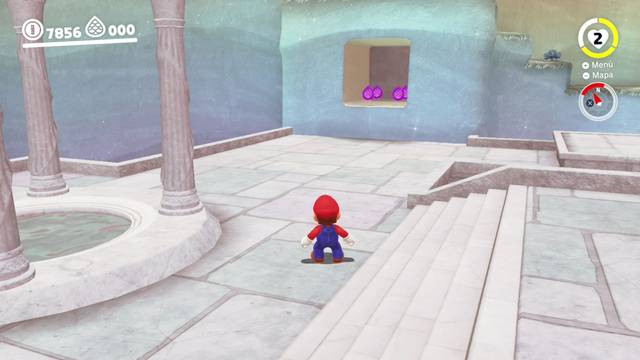 Super Mario Odyssey - Reino del Lago - Monedas moradas Lago principal - Monedas moradas 36 39