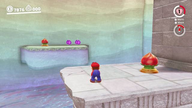 Super Mario Odyssey - Reino del Lago - Monedas moradas Lago principal - Monedas moradas 40 43