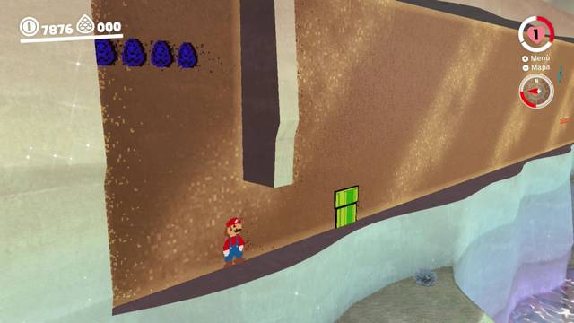 Super Mario Odyssey - Reino del Lago - Monedas moradas Lago principal - Monedas moradas 44 47