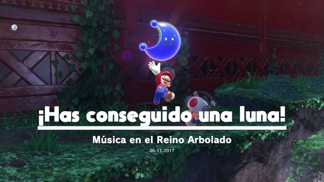 Super Mario Odyssey - Reino Arbolado - Energiluna 52